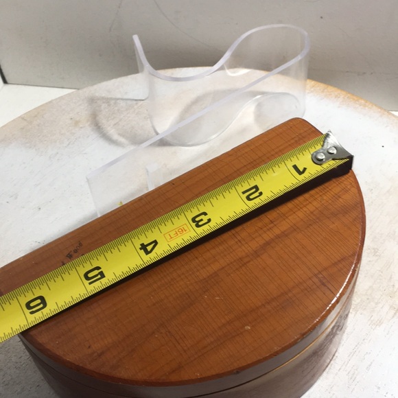 Vintage cedar wood what-not box - Picture 4 of 10